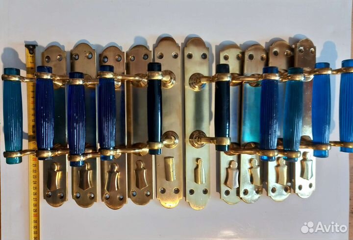 Дверные ручки 19 векъ. Латунь