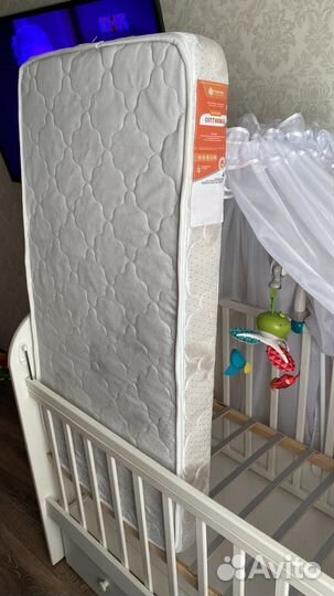 Ортопедический матрас для детей от рождения до 3-4