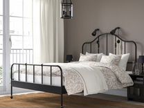 Кровать двуспальная IKEA sagstua (160x200)