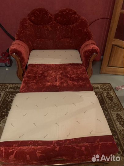 Мини диван раскладной с ящиком