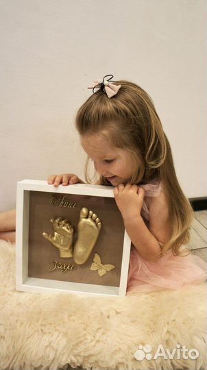 Слепки ручек и ножек