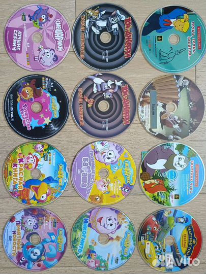 Мультфильмы и фильмы для взрослых на дисках