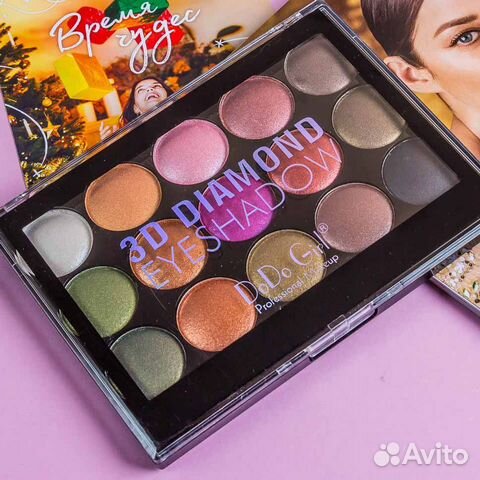 DoDo Girl, Тени для век 15 оттенков D3004
