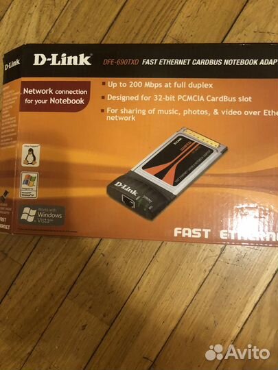 Сетевой адаптер d-link dfe-690txd