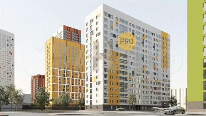 2-к. квартира, 48,6 м², 8/18 эт.