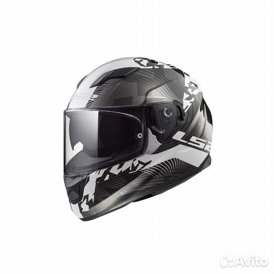 Мотошлем LS2 FF320 stream EVO hype