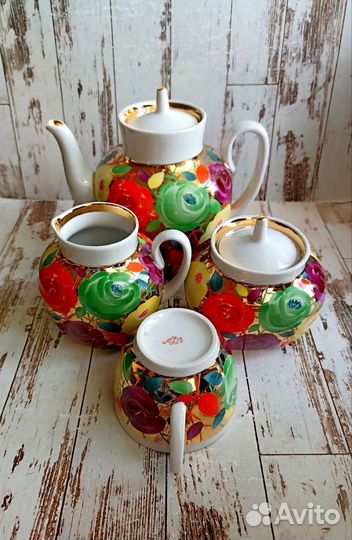 Предметы сервиза Московский, Лебединская, лфз