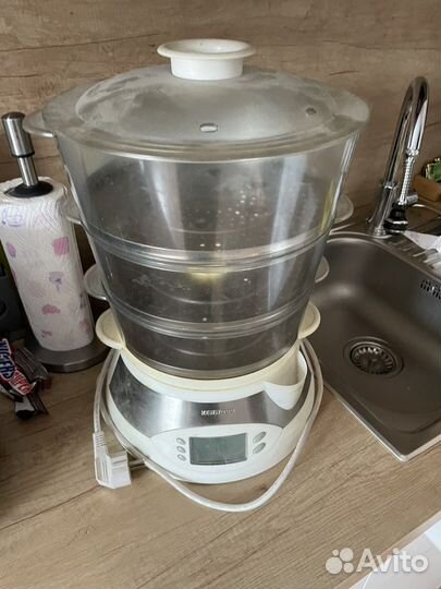 Пароварка tefal бу