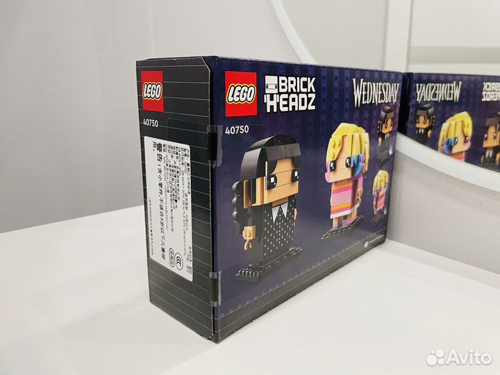 40750 lego BrickHeadz Уэнсдей и Энид