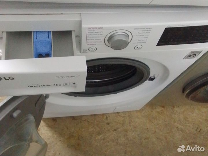 Стиральная машина с паром б/у LG 7 кг
