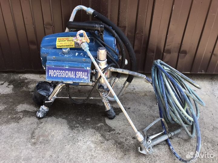 Аренда окрасочных аппаратов и краскопультов