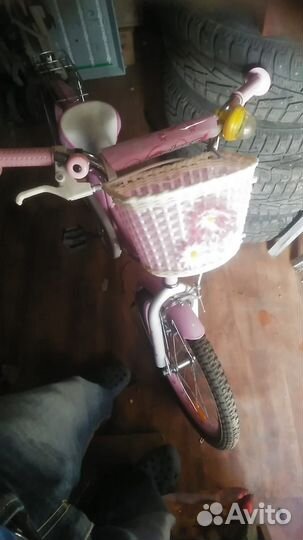 Детский велосипед, 20 дюймов, розовый,для девочки
