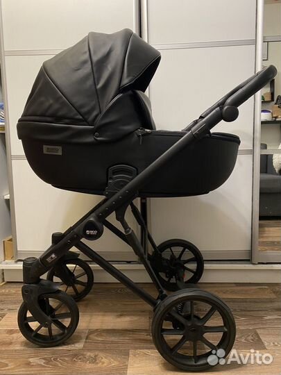 Коляска Riko Basic Montana Ecco 3 в 1 Black