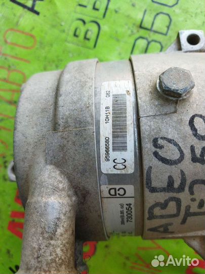 Компрессор кондиционера шевроле авео т-250 1.4