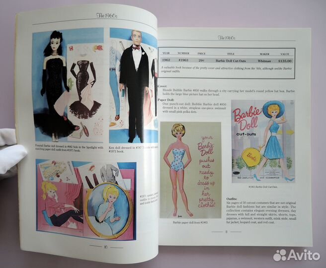 Книга Barbie Paper dolls Справочник 1997