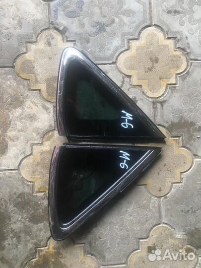 Форточки Mazda 6 gh 2011 с хромом