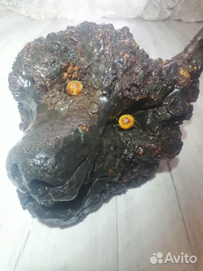 Голова медведя из капа