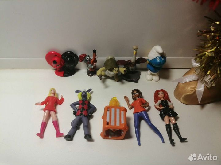 Игрушки Киндер сюрприз, макдоналдс, Шопкинс