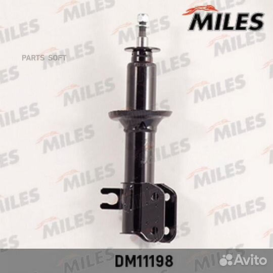 Амортизатор daewoo matiz 09/98-03/05 пер.лев.масл. miles DM11198