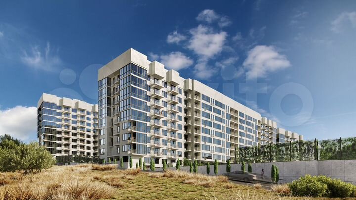 1-к. квартира, 55,4 м², 4/9 эт.