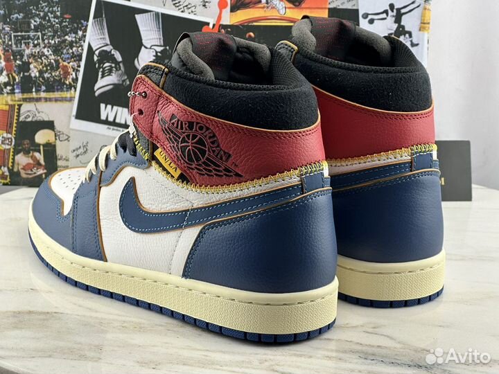 Кроссовки Nike Air Jordan 1 Union LA