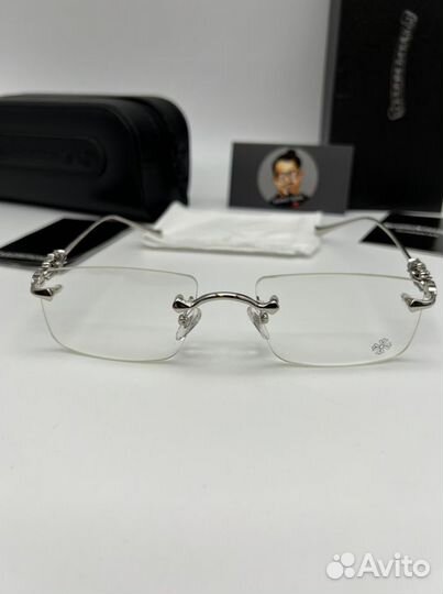 Очки chrome hearts имидж