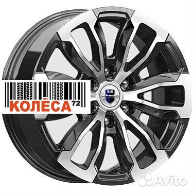 Кик Меконг 7.5x18 6x139,7 ET30 Dia106.1 алмаз черн