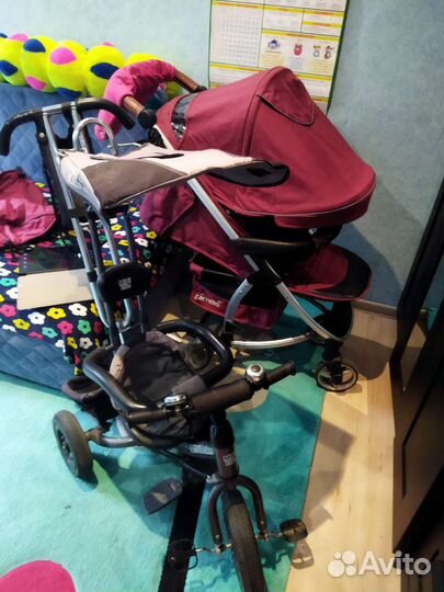 Прогулочная коляска carrello vista всесезонная +