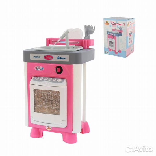 Набор Carmen №3 с посудомоечной машиной и мойкой 5