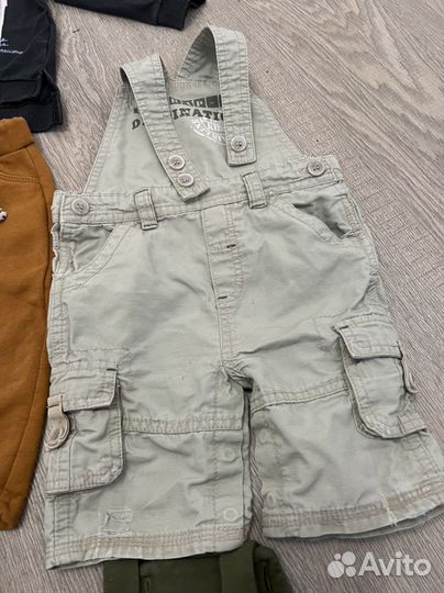Вещи пакетом на мальчика 74- 80 брендовые