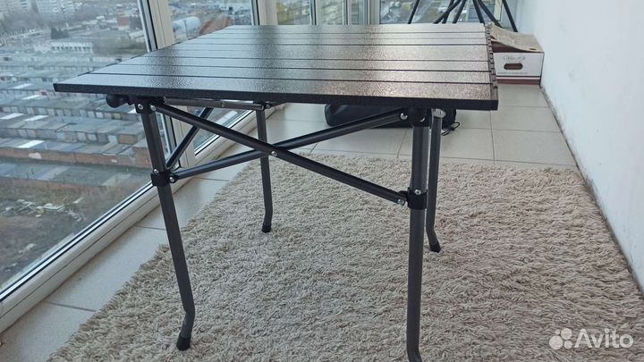 Складной столик компактный 50х50х50 см