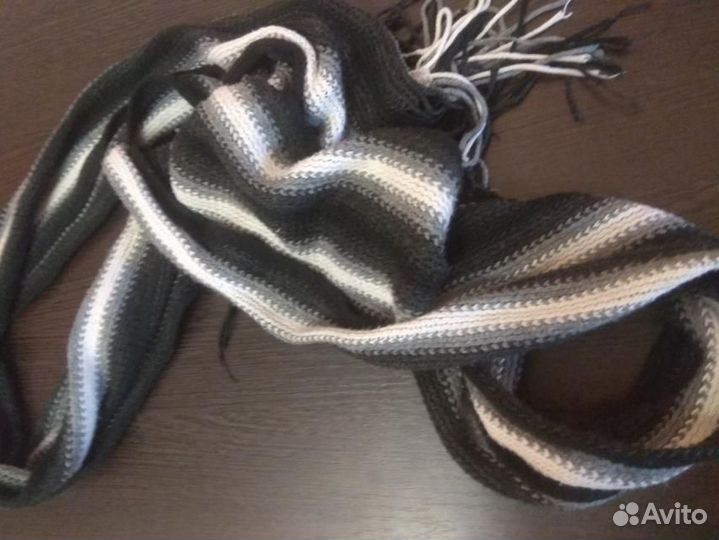 Шарф мужской длинный