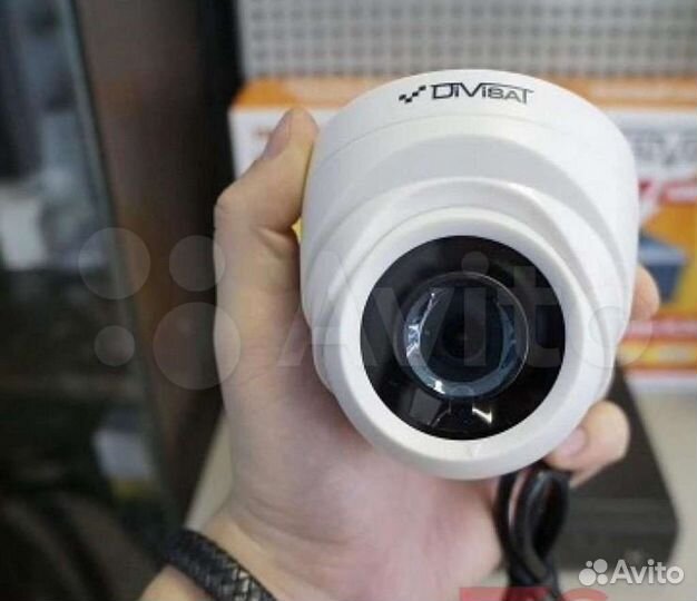 Комплекты от 2х до 8х камеры видеонаблюдения