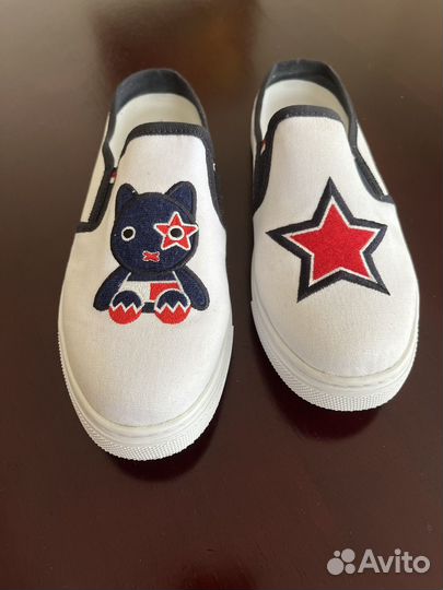 Обувь для девочки слипоны шлепанцы Tommy Hilfiger