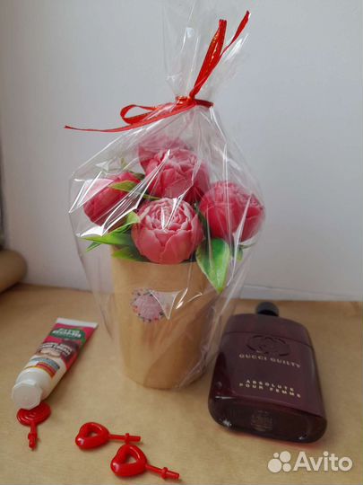 Мыльный букет