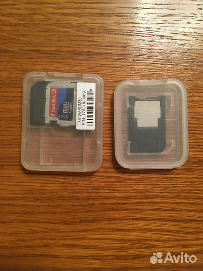 Чехлы (переходники) для карт памяти