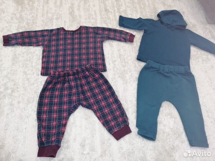 Детские вещи пакетом на мальчика 68 74