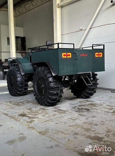 Переломка Grizzly (Снегоход - Болотоход)