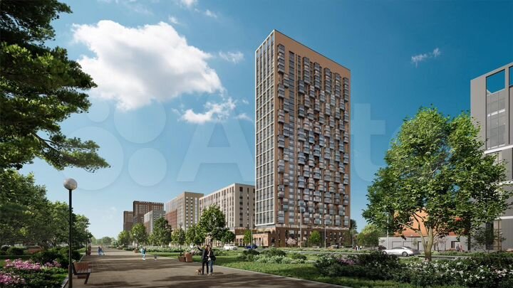 2-к. квартира, 52,2 м², 11/14 эт.