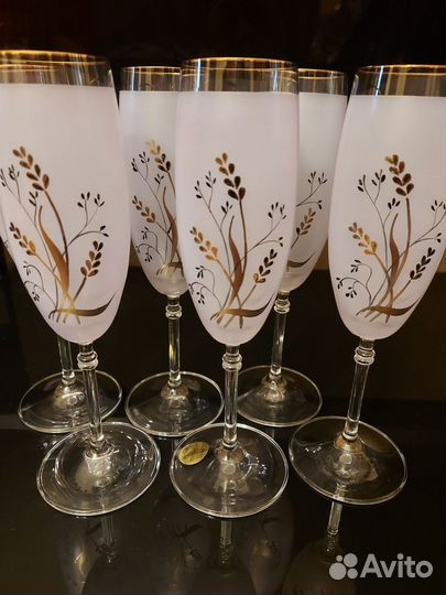 Бокал,набор богемия