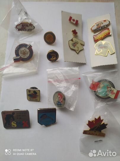 Хоккейные значки