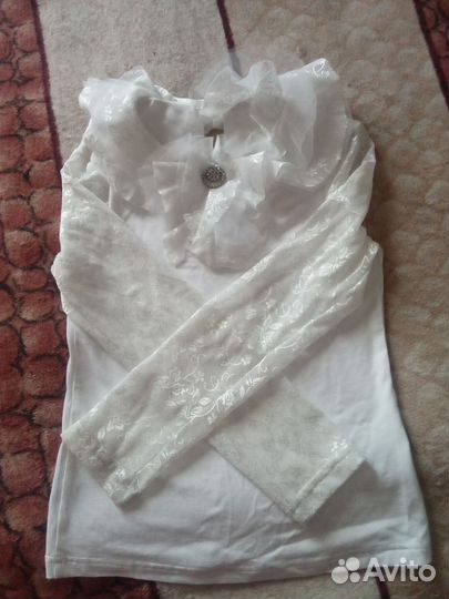 Блузка школьная