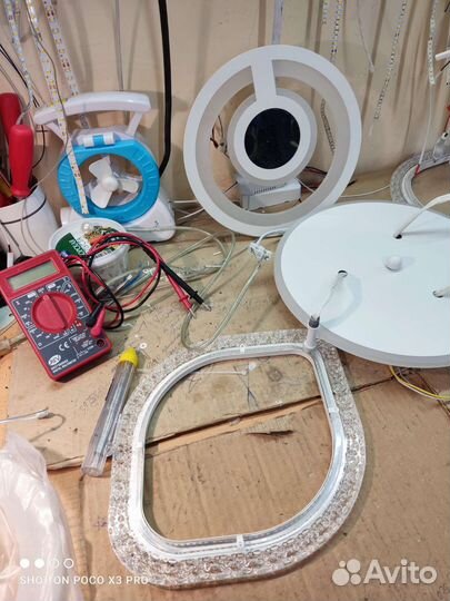 Ремонт светодиодных люстр качественно