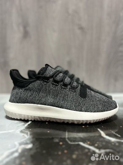 Кроссовки мужские Adidas Tubular Shadow Knit серые