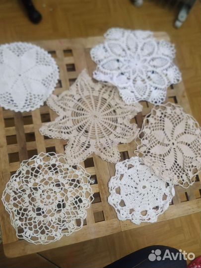 Салфетки вязаные крючком