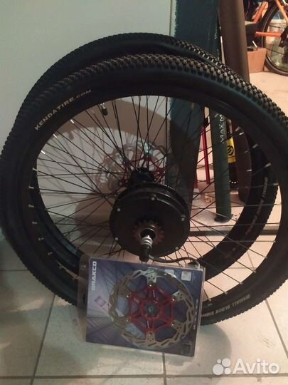 Колёса электровелосипеда 27.5