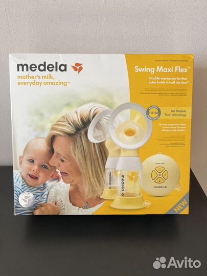 Молокоотсос электрический medela swing maxi flex