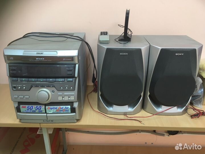 Музыкальный центр Sony HCD-RXD3