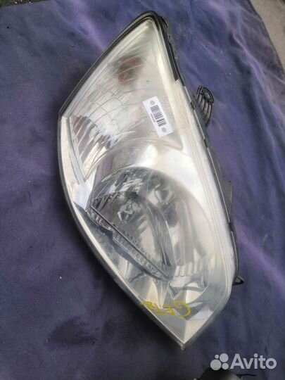 Фары hyundai гетц