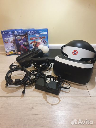 Шлем sony ps4 vr 2